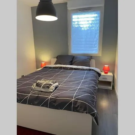 Apartment Joli T2, Jacuzzi, Lit Rond, Jardin, Parking Prive, Metro Toulouse